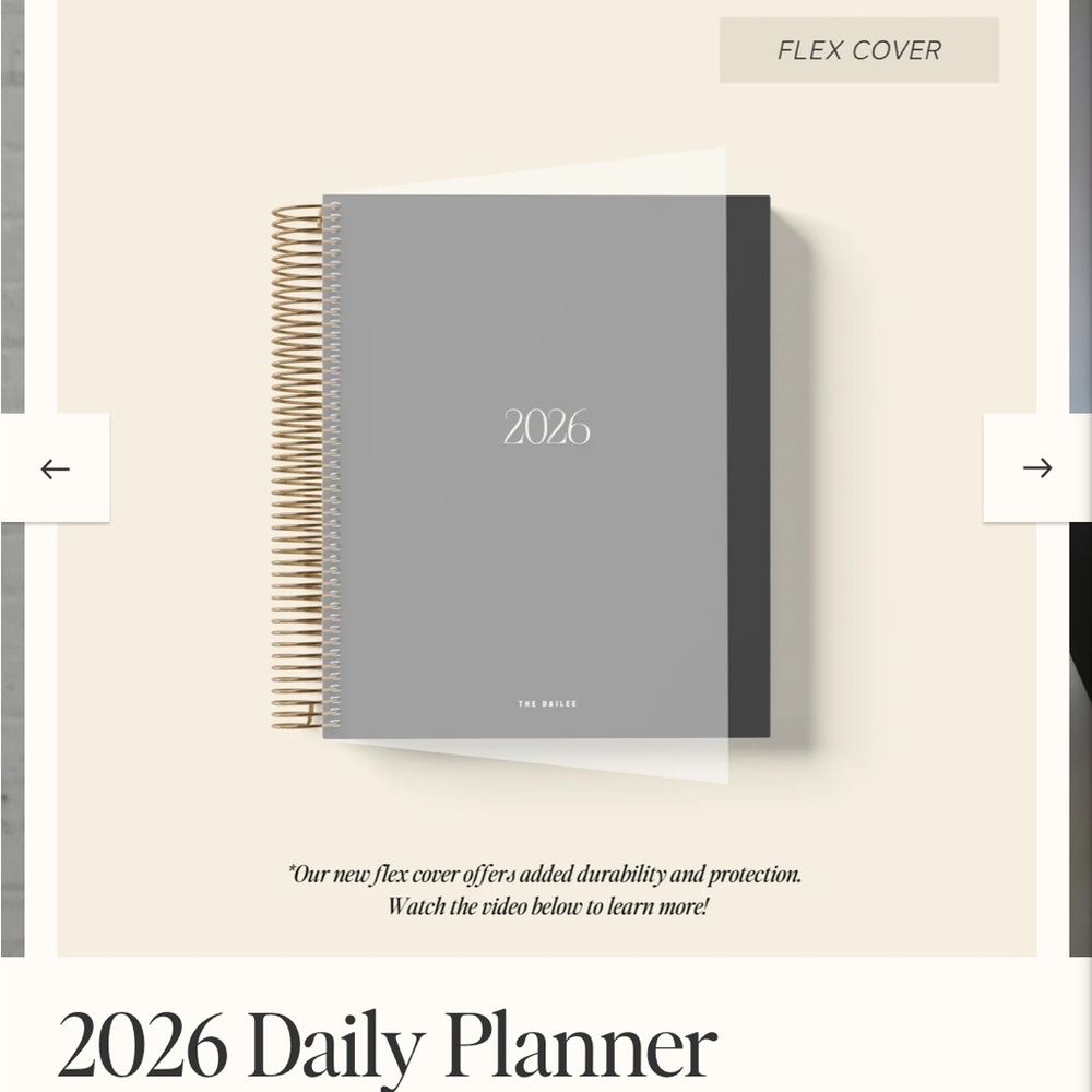Brand New 2026 Dailee Planner